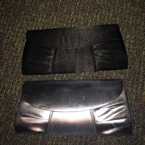 Black and Silver clutches