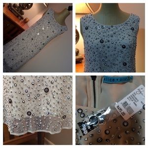 Alice and Olivia Shelby Embellished dress