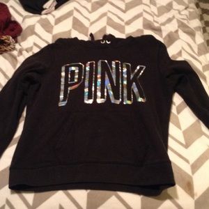 Victoria secret pink hoodie! Size large