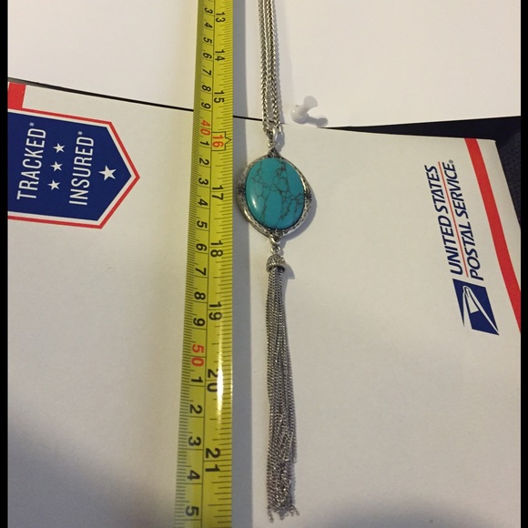 Lucky brand turquoise necklace 🍀 - Picture 3 of 4