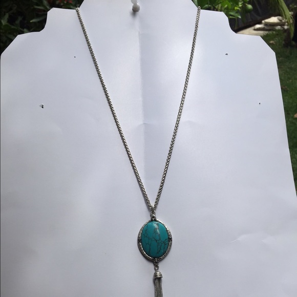 Lucky brand turquoise necklace 🍀 - Picture 4 of 4