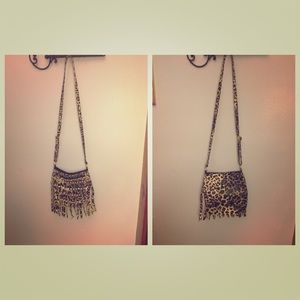 Cheetah cross body bag