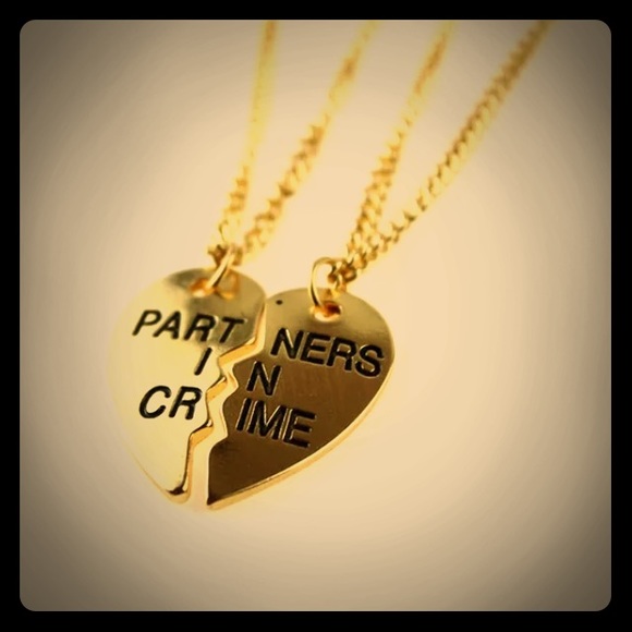 Jewelry - Partners In Crime BFF Necklaces