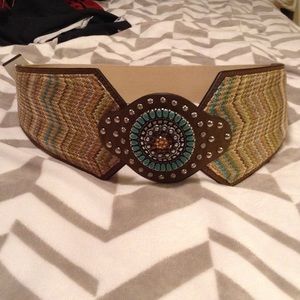 Cavenders stretchy rhinestone belt!!