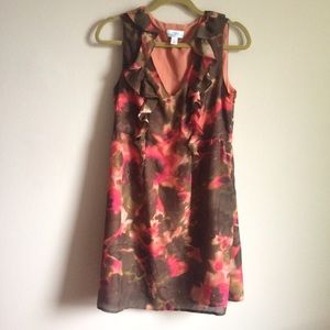 Ann Taylor LOFT ruffle dress