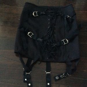 UNIF garter skirt