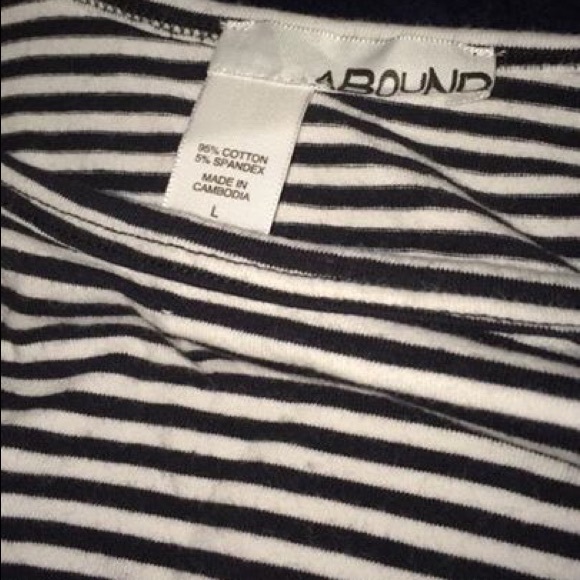 Stripped Crop Top shirt from Nordstorms