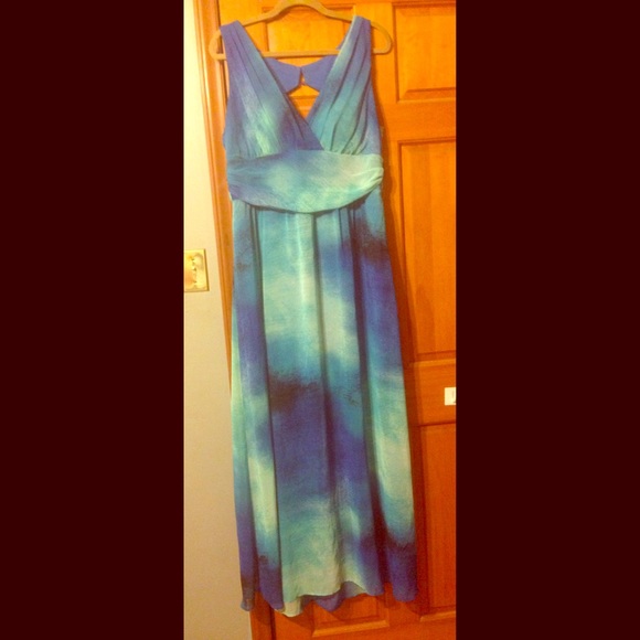Beautiful blue maxi dress! NWOT