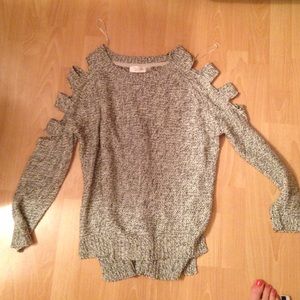 Cut out sweater