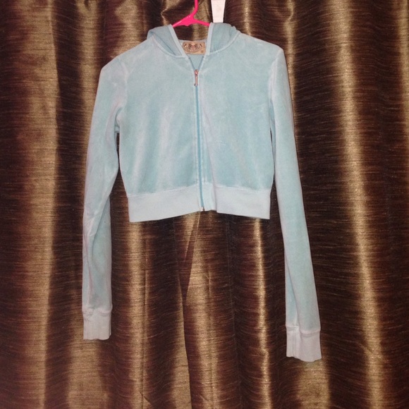Juicy Couture cropped velour jacket