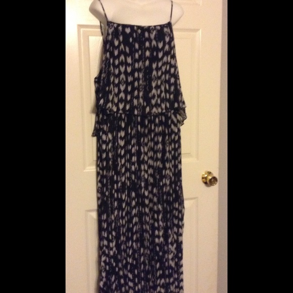 Stunning Black and white maxi