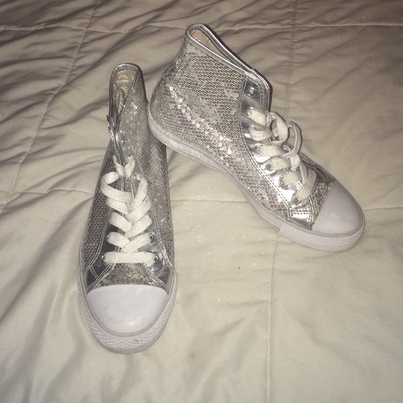 Shoes Sparkly Hitop Converse Lookalikes Poshmark Shoes Sparkly Hitop Converse Lookalikes Poshmark