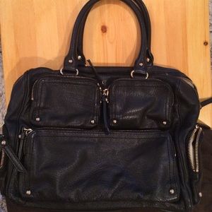 Kate spade black leather purse