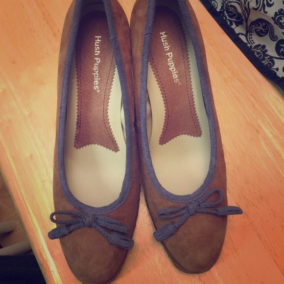 Suede wedges