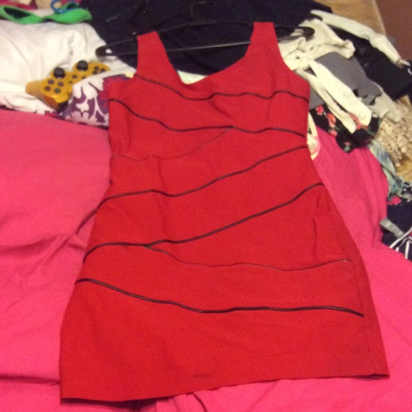 Red dress