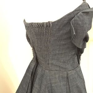 Romeo & Juliet Couture Dresses - Denim strapless bubble mini dress π Sz M Romeo & Juliet Couture Dresses - Denim strapless bubble mini dress π Sz M