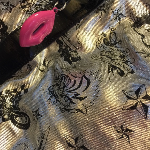 Betsey Johnson Metallic Flash Tote