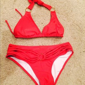 Red & Gold Bikini
