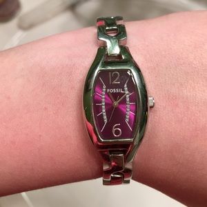 Fossil Watch Purple