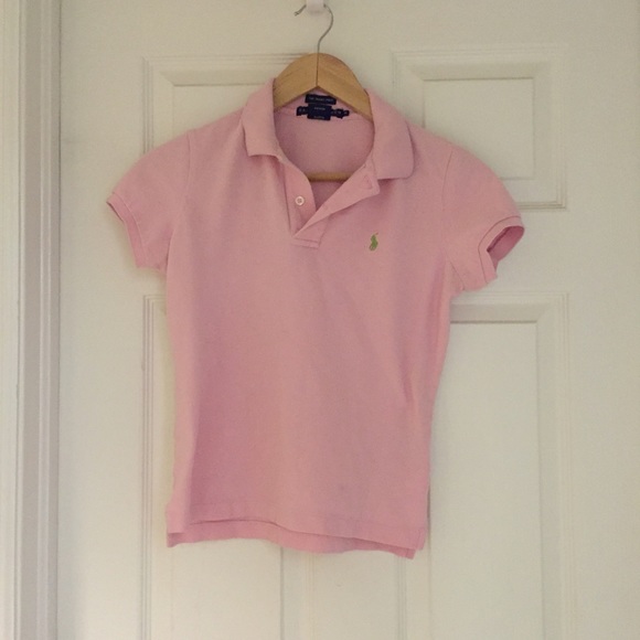 Ralph Lauren "Skinny Polo" Women's Polo, Size M