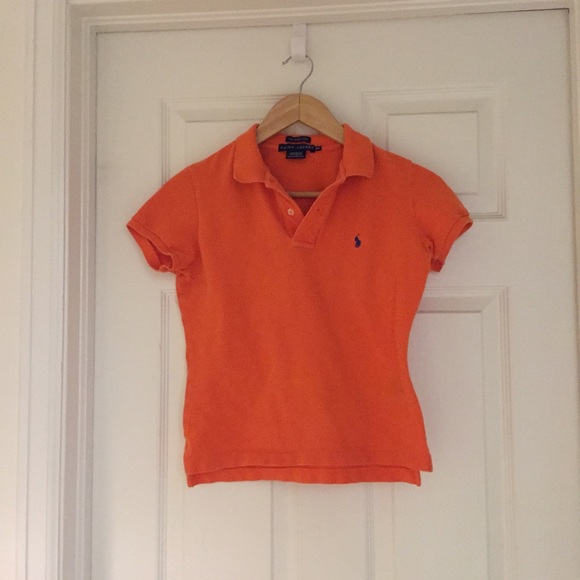 Ralph Lauren "Skinny Polo" Women's Polo, Size M
