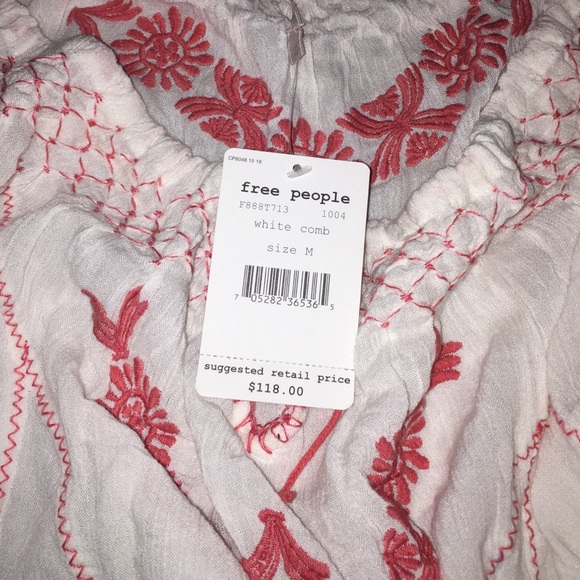 Long sleeve free people too nwt - Picture 3 of 3