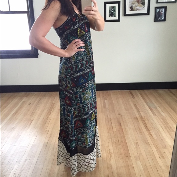 Sold! Anthropologie Silence + Noise Maxi Dress - Picture 3 of 4