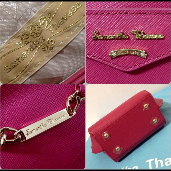 Samantha Thavasa 3 in 1 Convertible Leather Bag - Picture 2 of 4