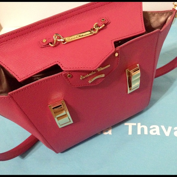Samantha Thavasa 3 in 1 Convertible Leather Bag - Picture 3 of 4