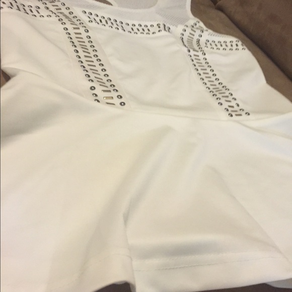 Peplum racer back blouse - Picture 2 of 3