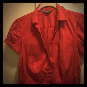 Red Armani Exchange Blouse