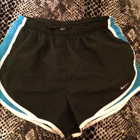 SOLD on mercari Nike blue and black workout shorts