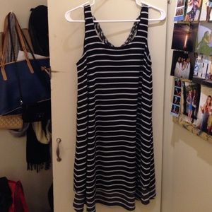 Striped dress from anthropologie