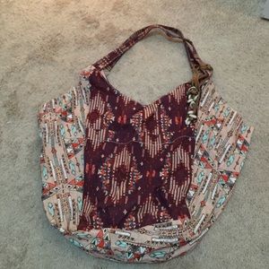 Billabong boho tote