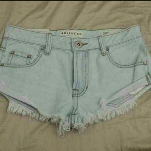 New bullhead slouchy shorts