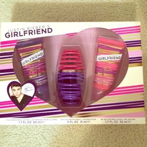 Justin Bieber's Girlfriend 3 set Perfume