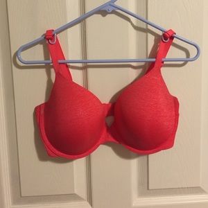 Light Red T Shirt Bra