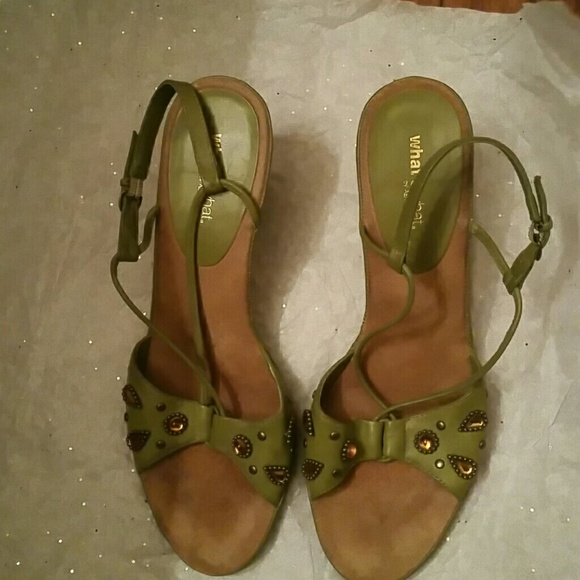 Green Dress shoe