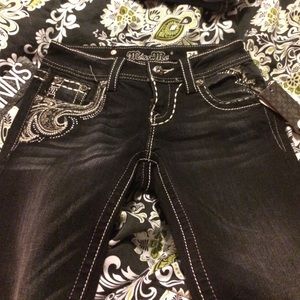 Black Skinny Miss Me Jeans