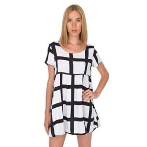 American Apparel Nathalie du Pasquier Grid Dress