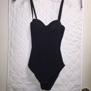 H&M black bodysuit.