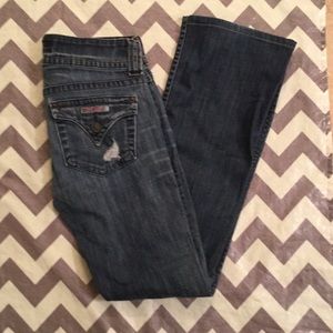 Hudson distressed jeans size 26