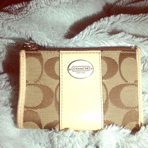 Coach card holder