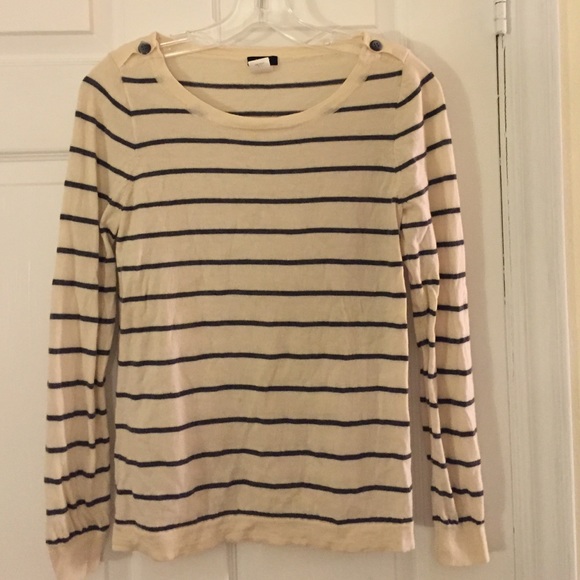 J. Crew Light Striped Sweater - Picture 1 of 3