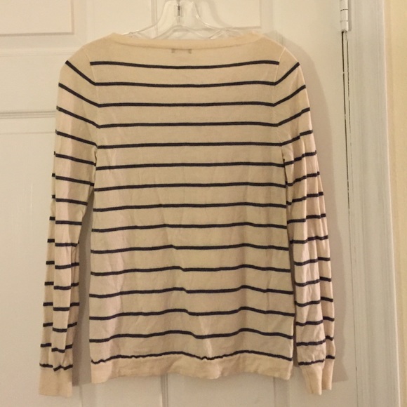 J. Crew Light Striped Sweater - Picture 3 of 3