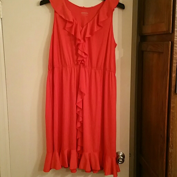 Lovely Orange Dress