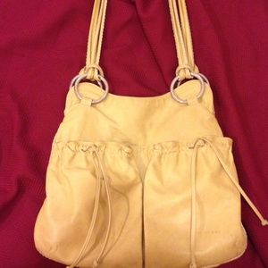 Leather handbag from Italy