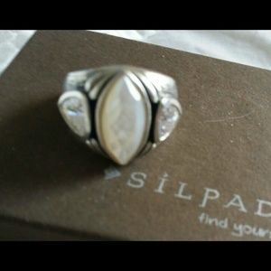 SOLD-Silpada Sterling Silver "Stargazer" Ring
