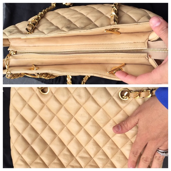 Chanel vintage authentic quilted tote - Picture 4 of 4