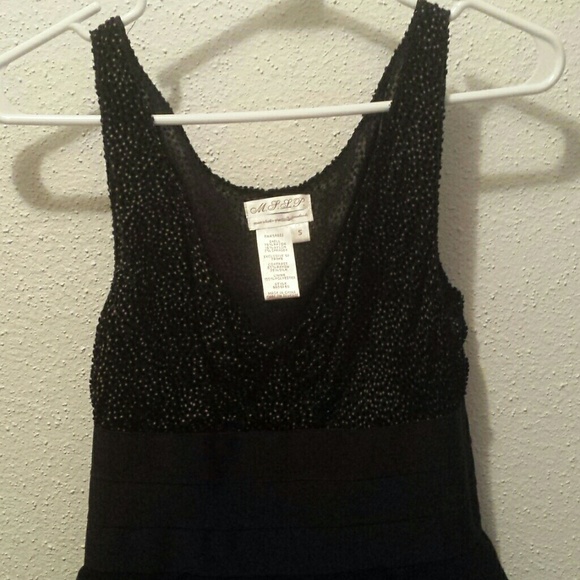 Black & Polka Dot Dress